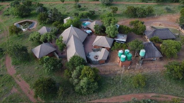 Aerial view of Waidmannsheil Safaris accommodation